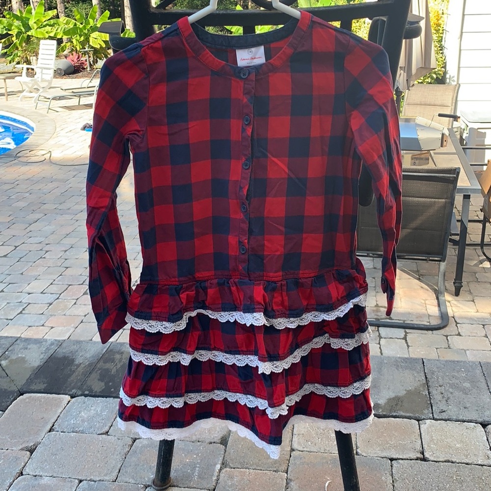 Hanna Andersson size 130 (US 6/7) dress